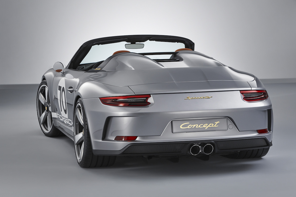 Porsche celebrates 70 years with 911 Speedster Concept