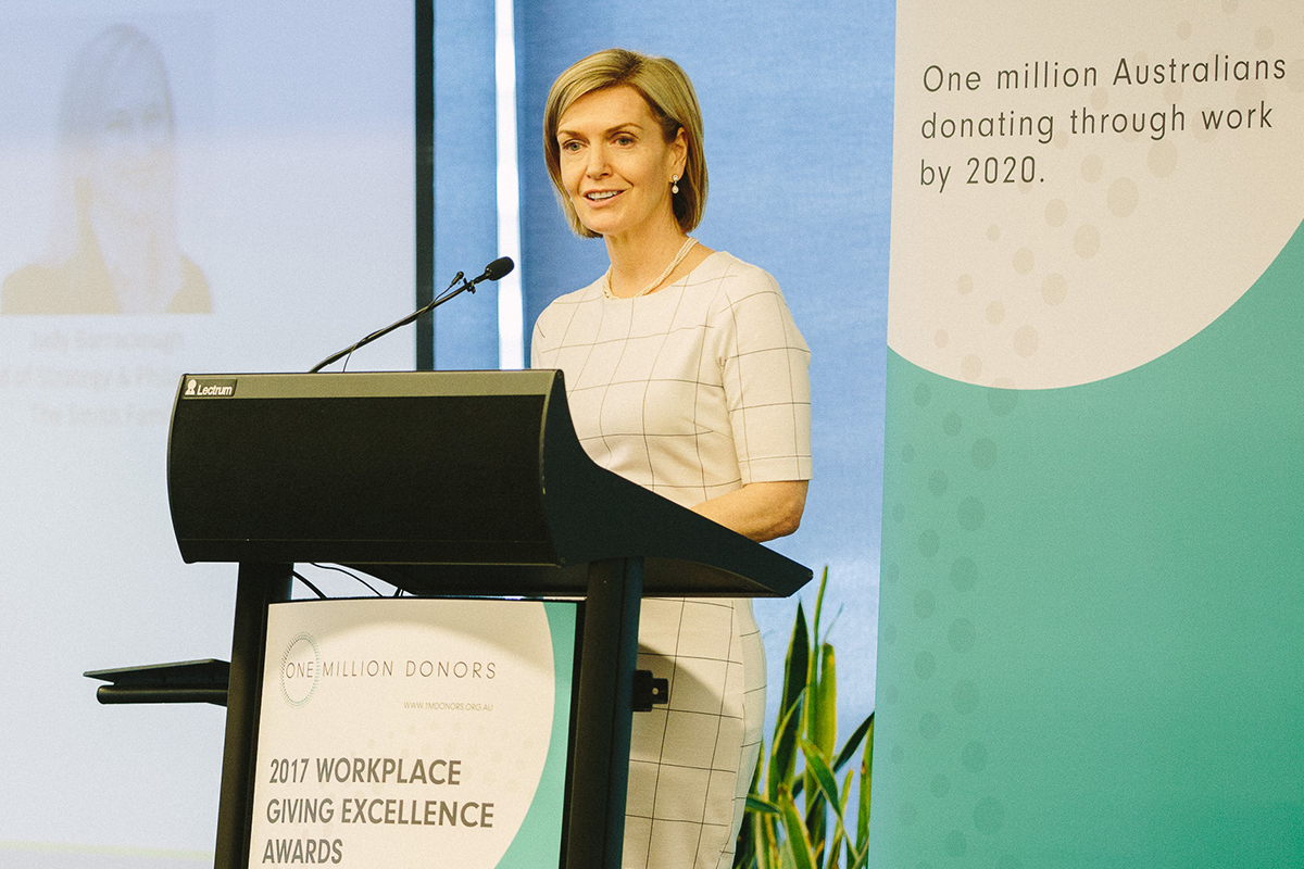 Workplace Giving Australia CEO, Jenny Geddes
