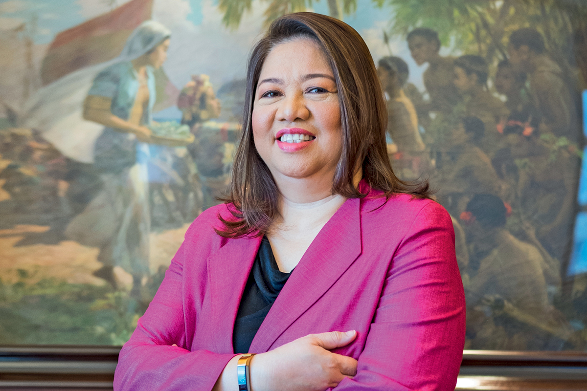 Mona Lisa de la Cruz, President and CEO of Insular Life