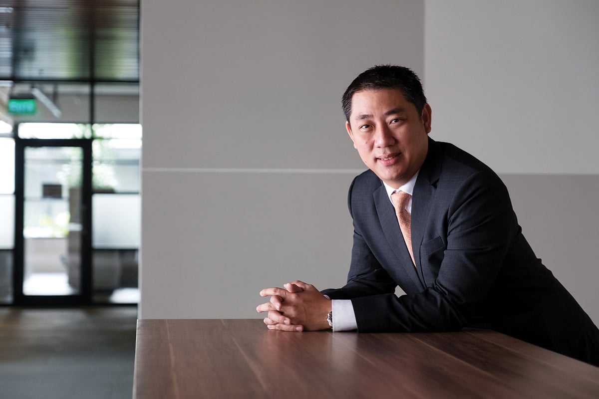 Roy Teo, CEO of Soilbuild Business Space Real Estate Investment Trust (REIT)