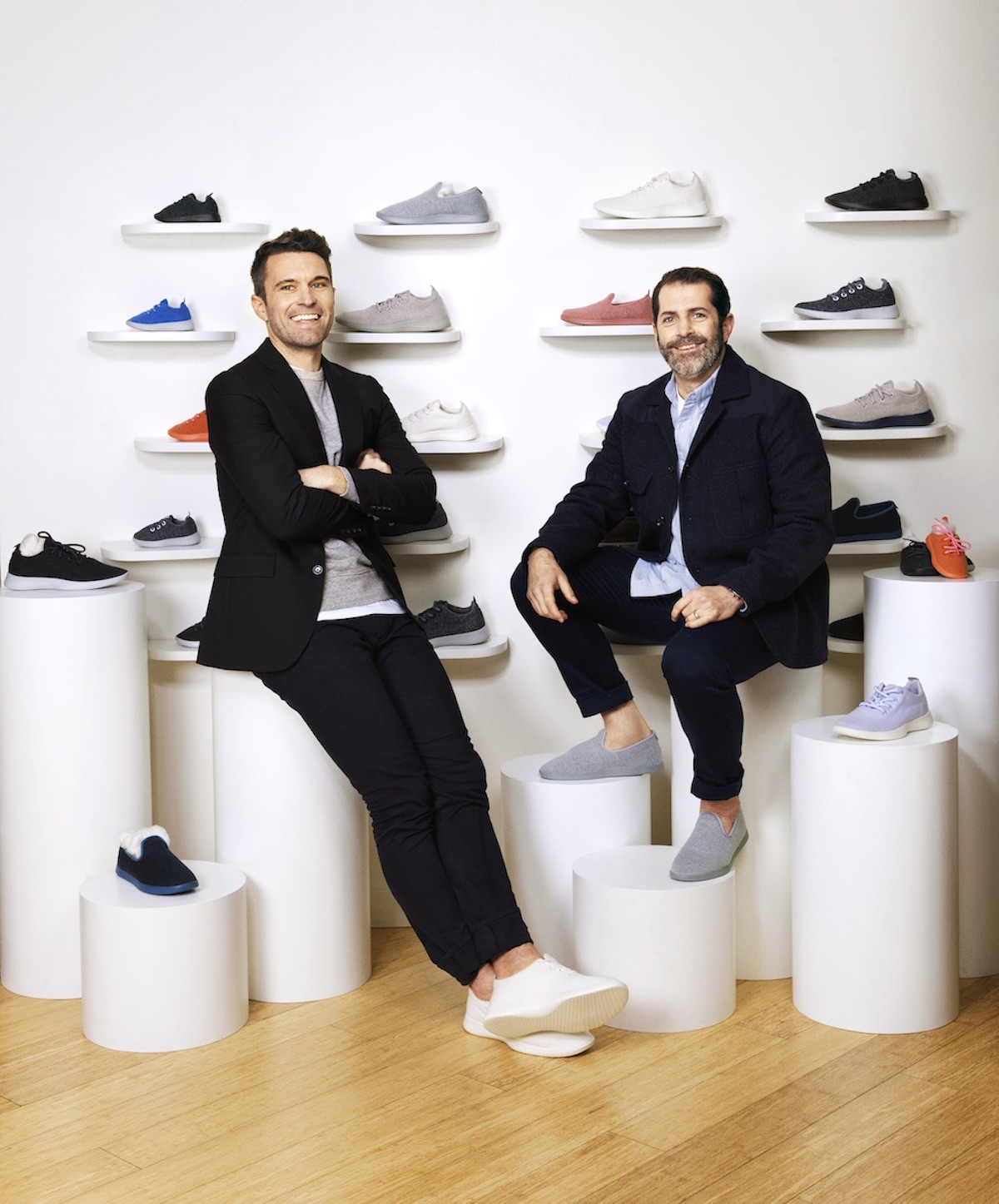 Allbirds founders Tim Brown and Joey Zwillinger