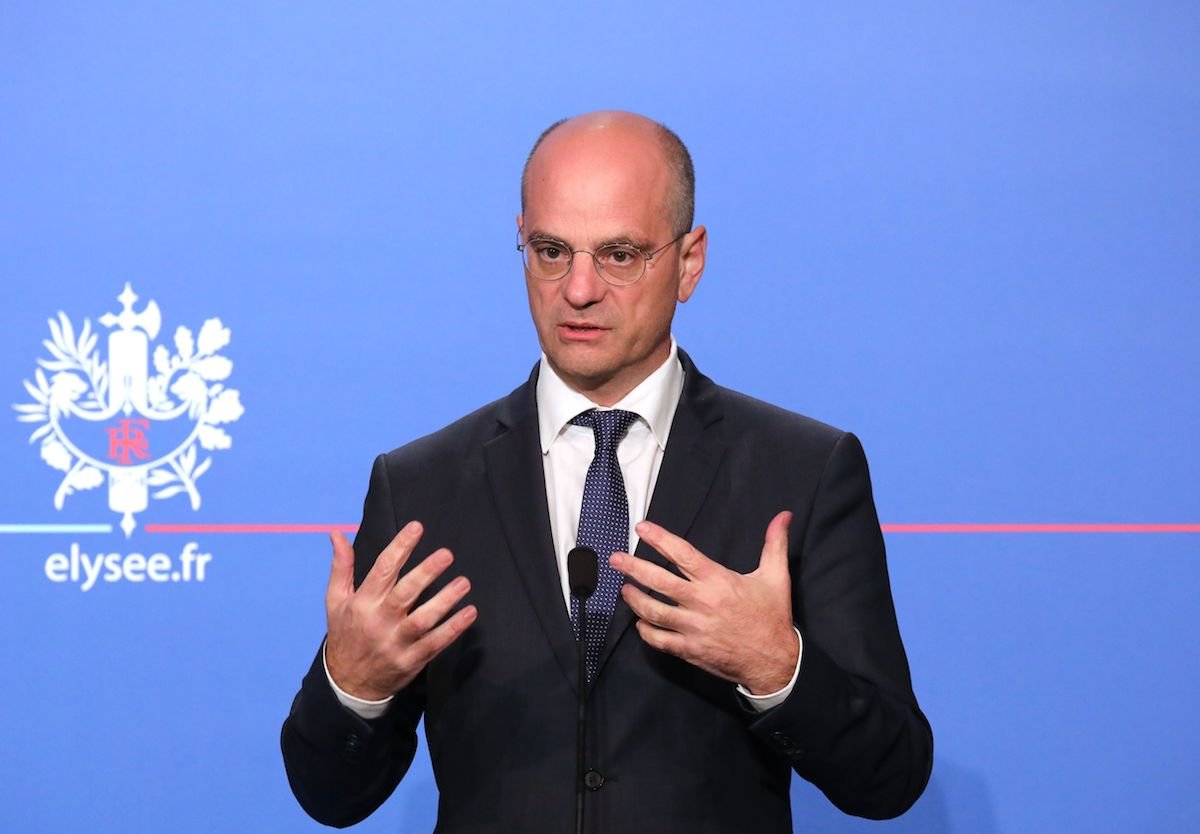 French Education Minister Jean-Michel Blanquer