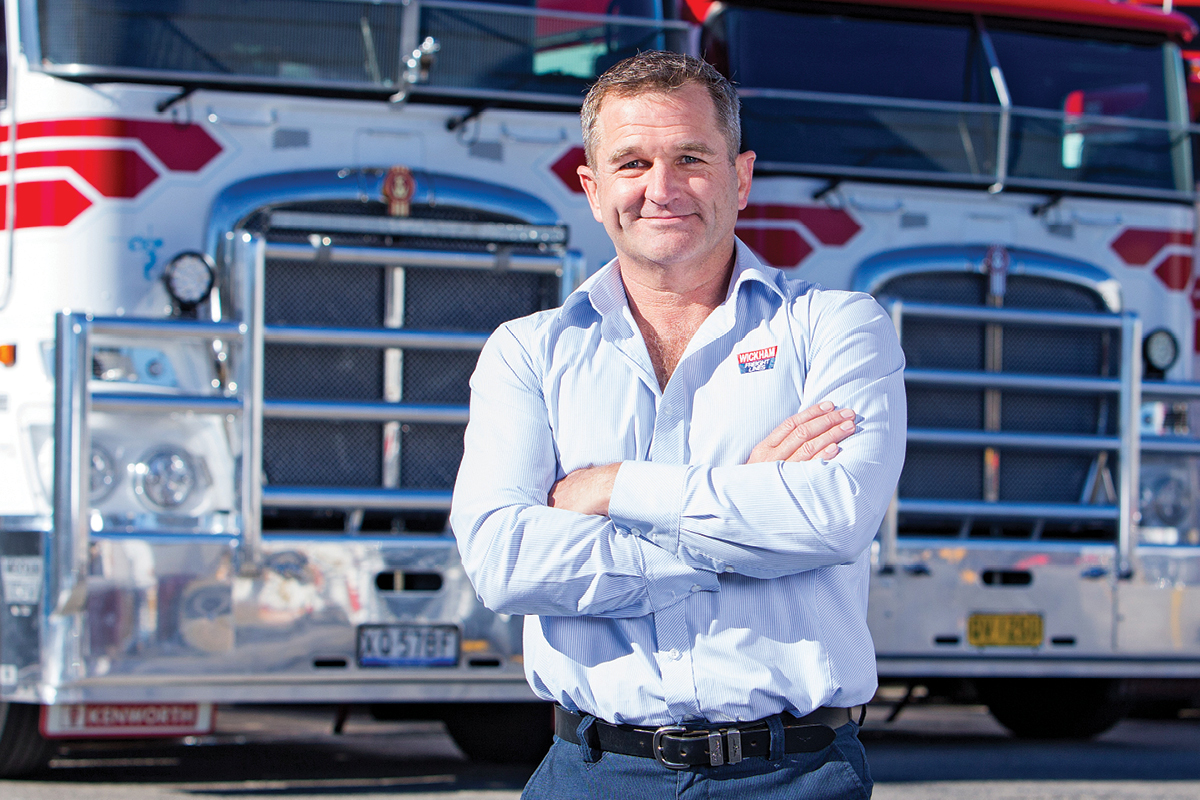 Darren Eather Director of Wickham Freight Lines