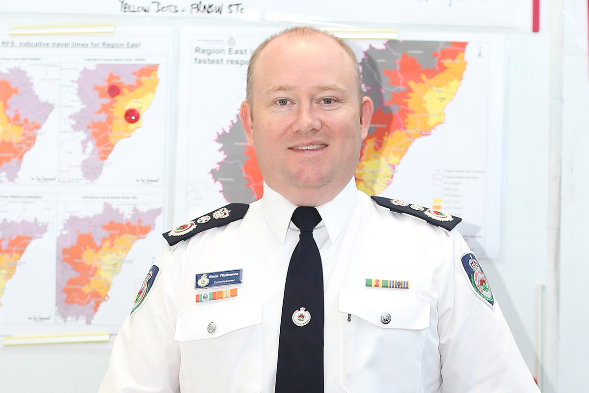 Shane Fitzsimmons, Commissioner, NSW Rural Fire Service