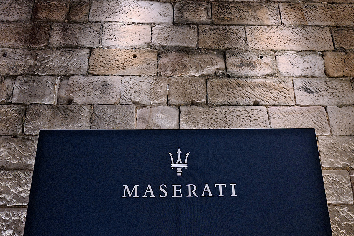 Major sponsor Maserati