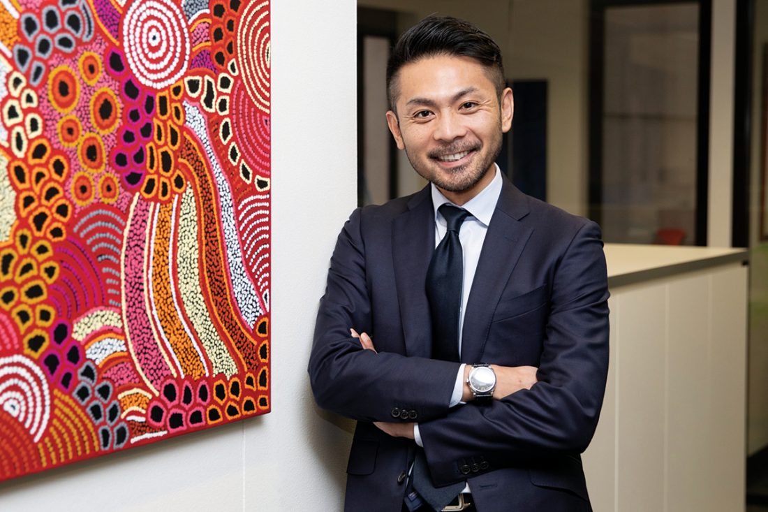 セキュリティ・セーフティ Kazunori Hamada Shinya Yamamoto, CEO and Managing Director of Chandler