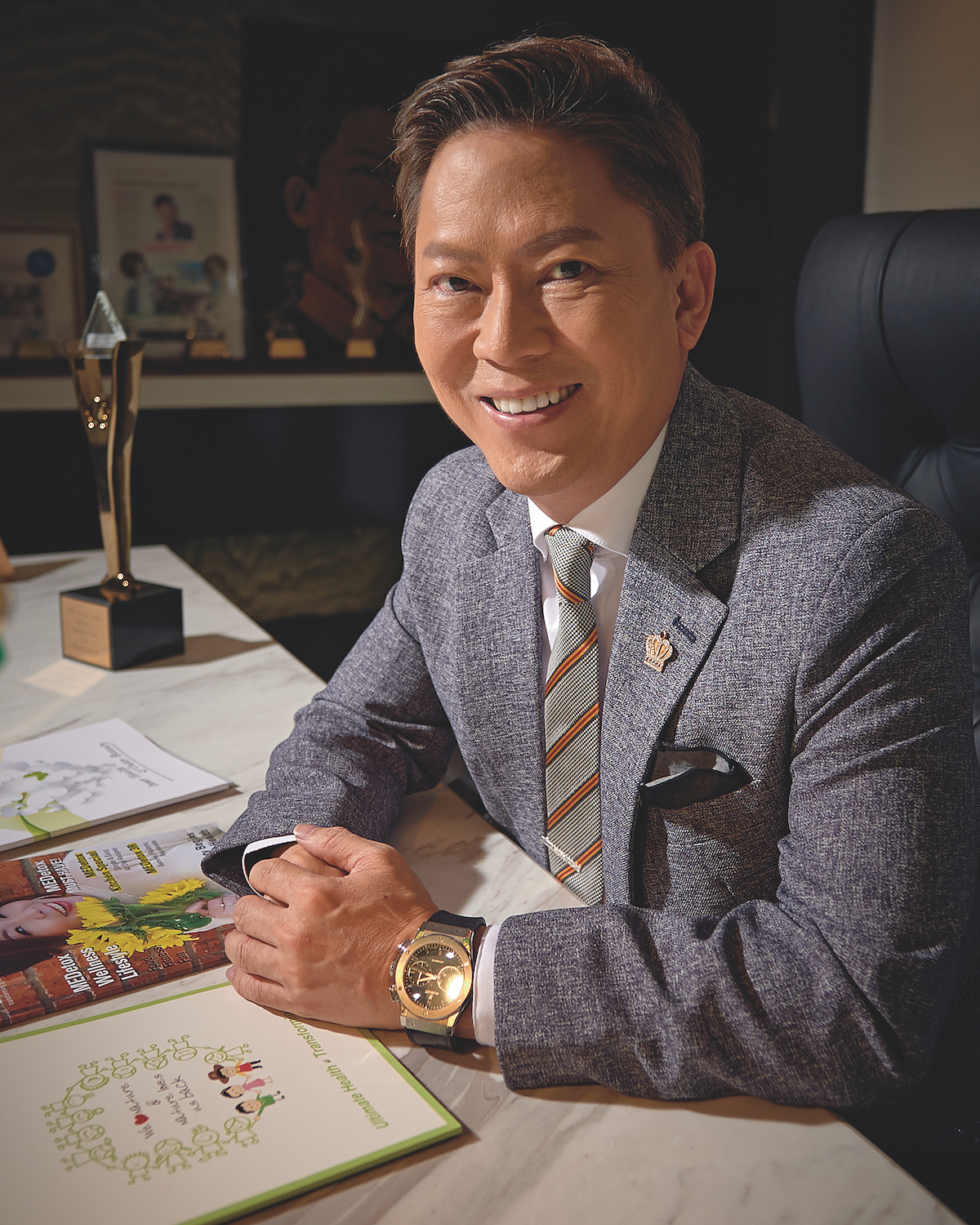 Alan Wong, Founder & Group Chairman of MELILEA International Group of Companies