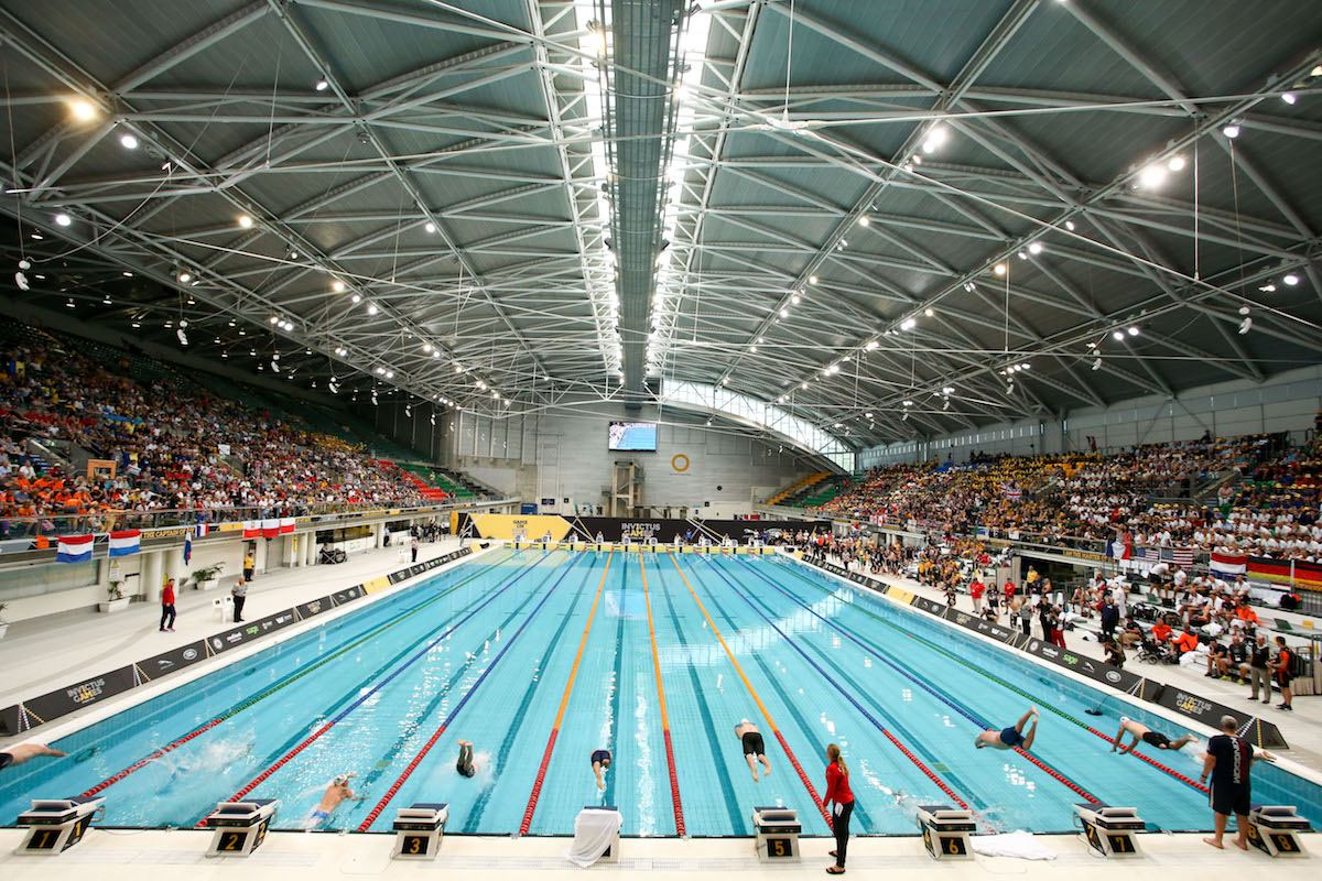 Swimming competition at the Invictus Games 2018