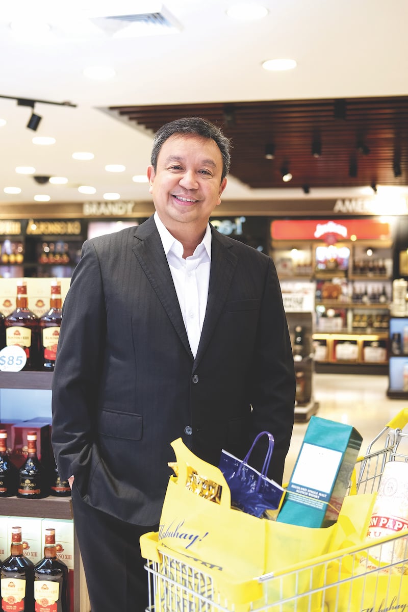 Vincent Pelagio Angala President and COO of Duty Free Philippines
