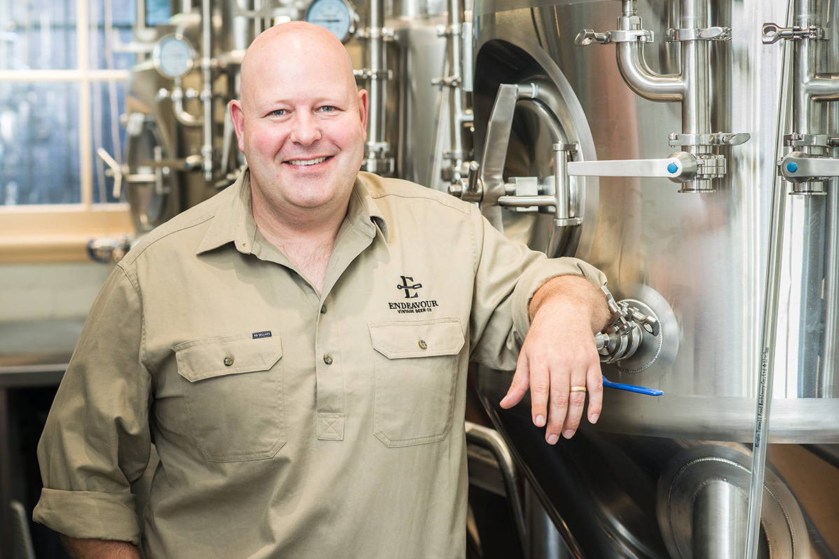 Endeavour Brewing Co founder and CEO Ben Kooyman