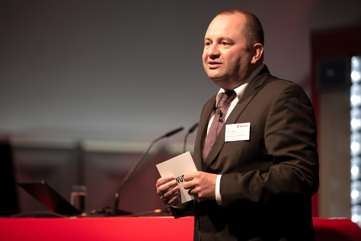 Rainer Bürkert, CEO, Würth Industrie Service