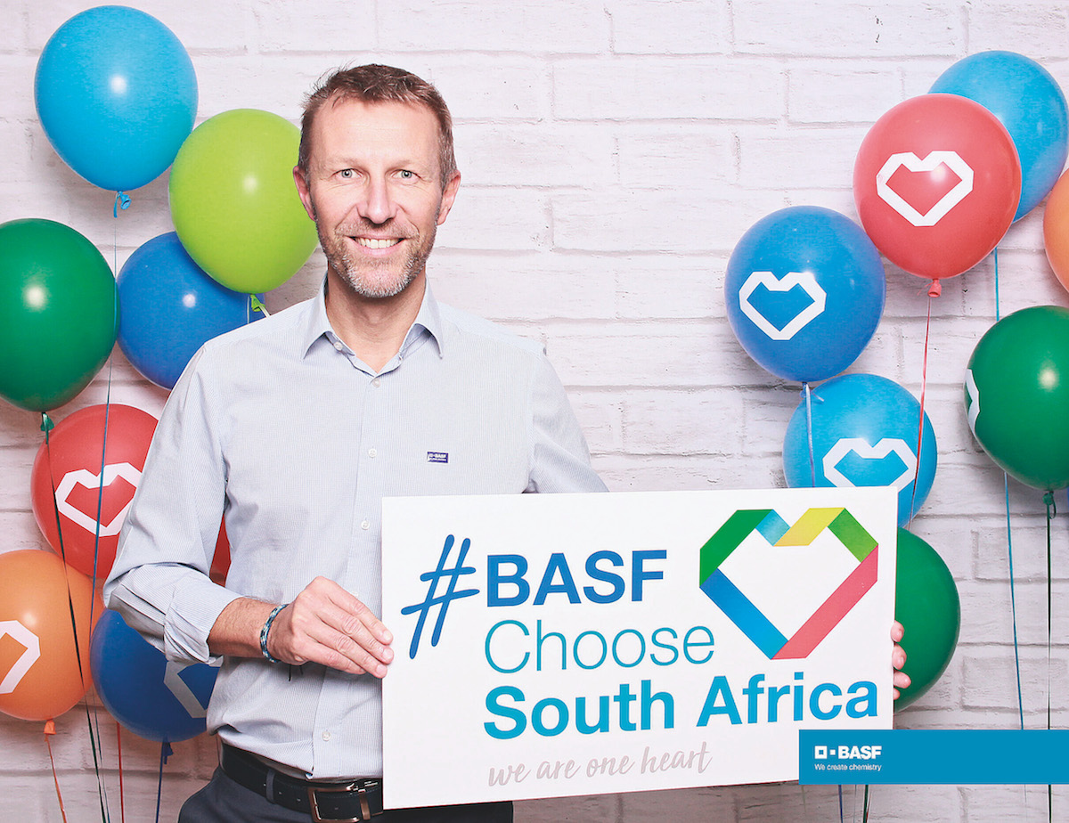 Benoit Fricard Managing Director and Vice President of BASF South Africa