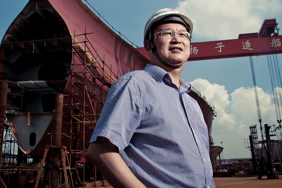 Ren Yuanlin President of Yangzijiang Shipbuilding