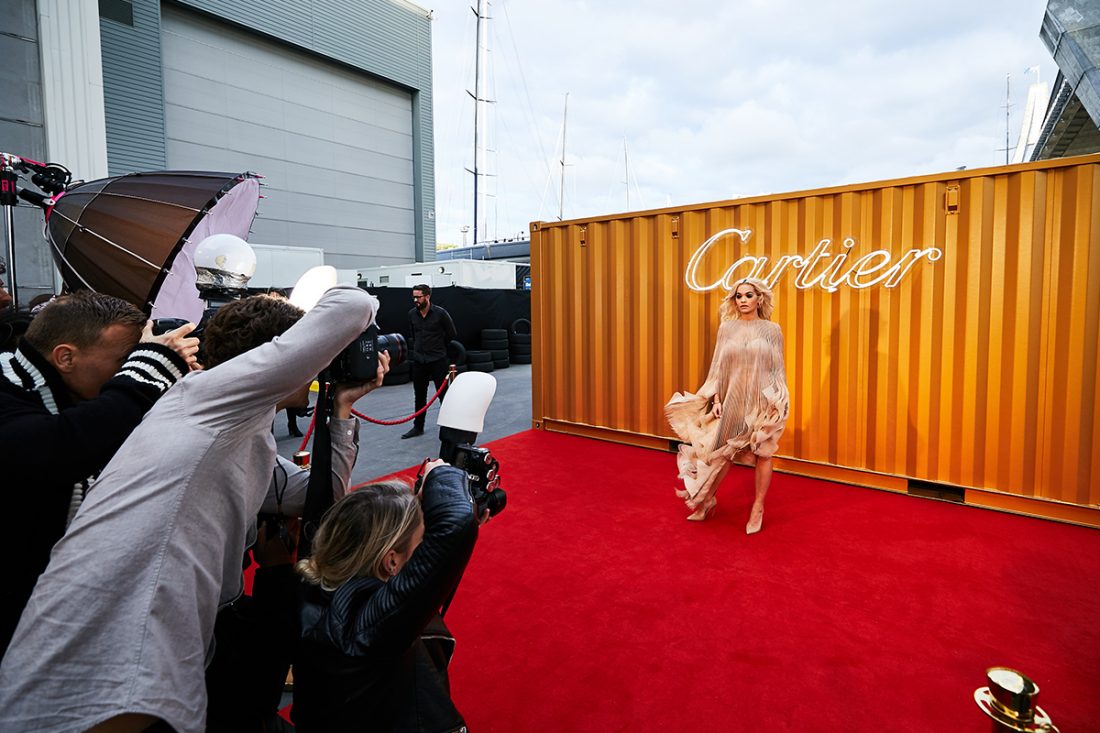 Rita Ora stuns at Cartier s Precious Garage Party in Sydney