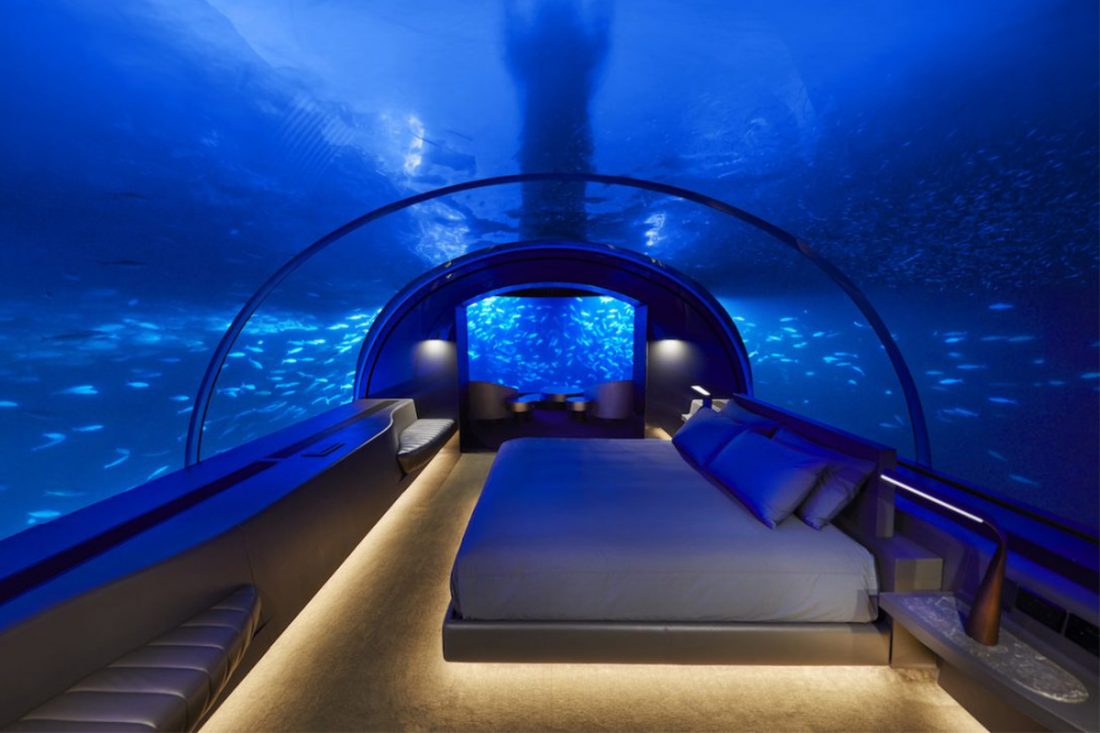 See the stunning new underwater hotel in The Maldives See the stunning new underwater hotel in The Maldives