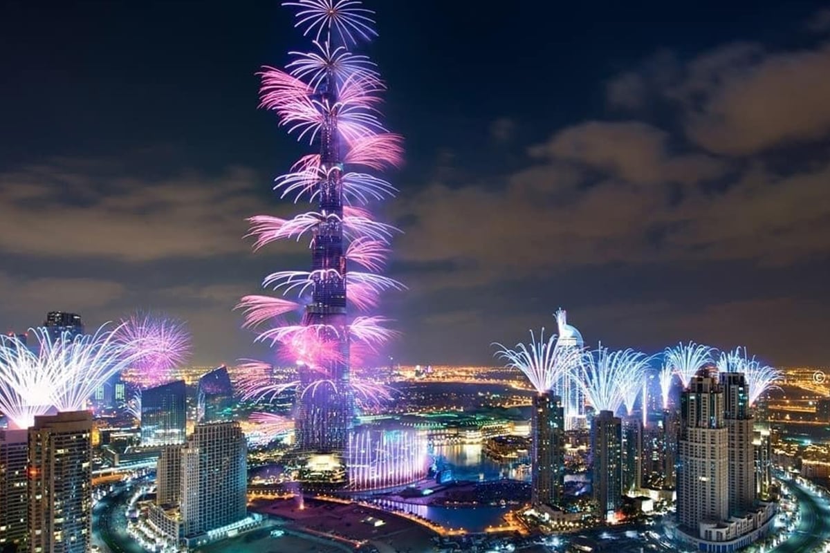 New Year's Eve Dubai, Abu Dhabi