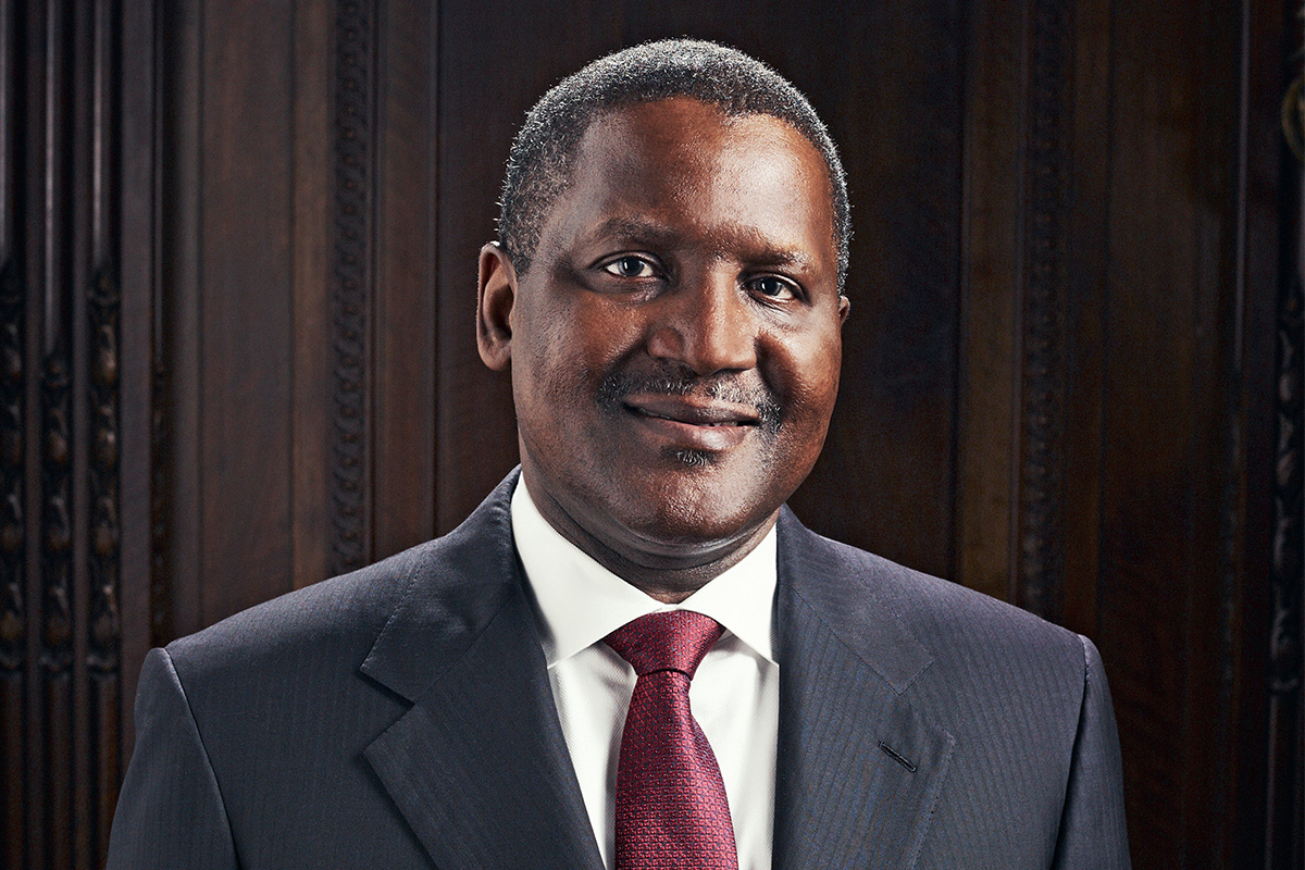 Aliko Dangote Chairman and CEO of Dangote Group is one the Billionaires In Africa