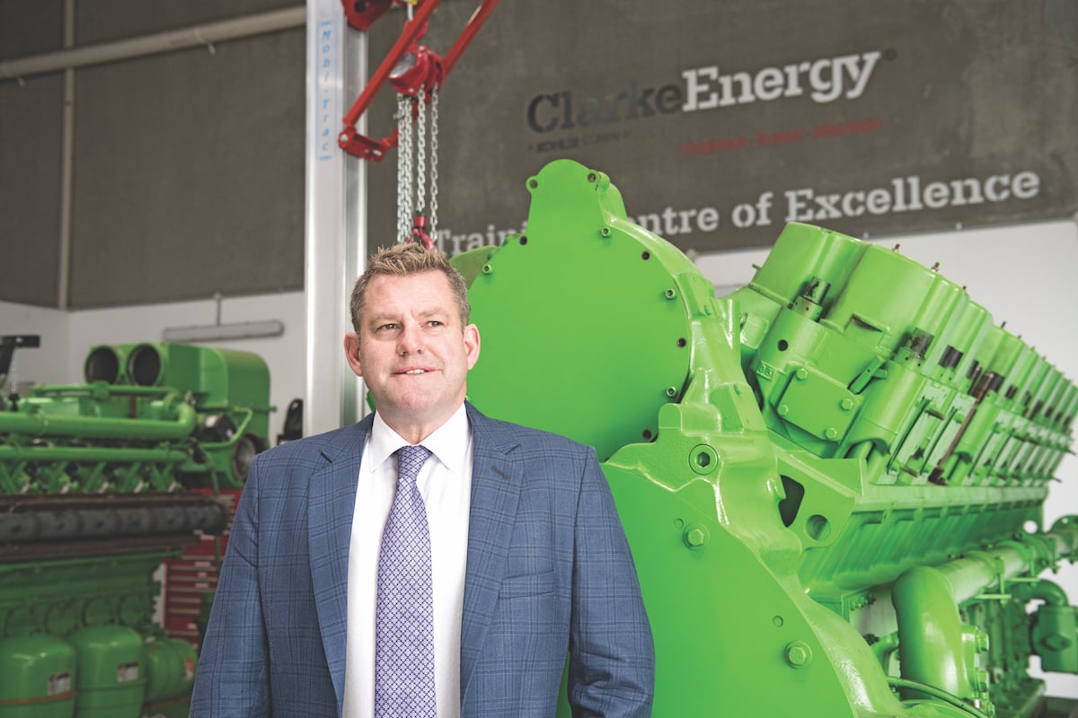 Greg Columbus Managing Director of Clarke Energy