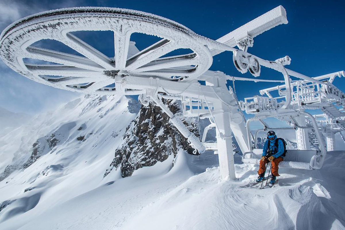 Ski resorts Val Thorens, France