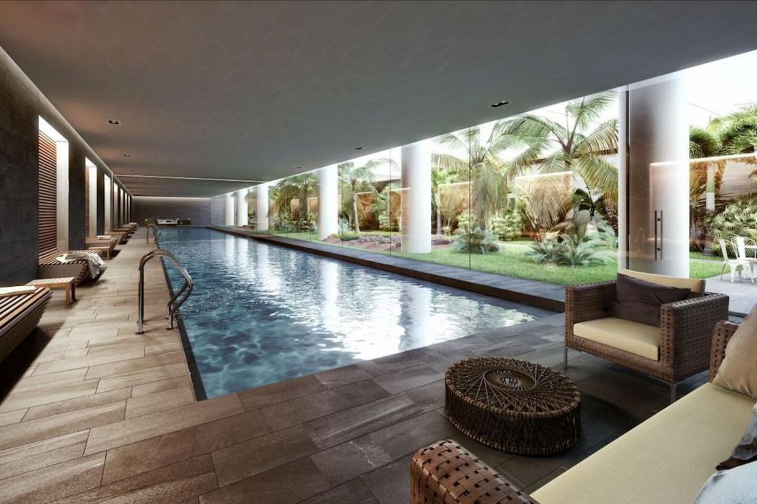 The Oppidium underground pool area The Oppidium underground pool area