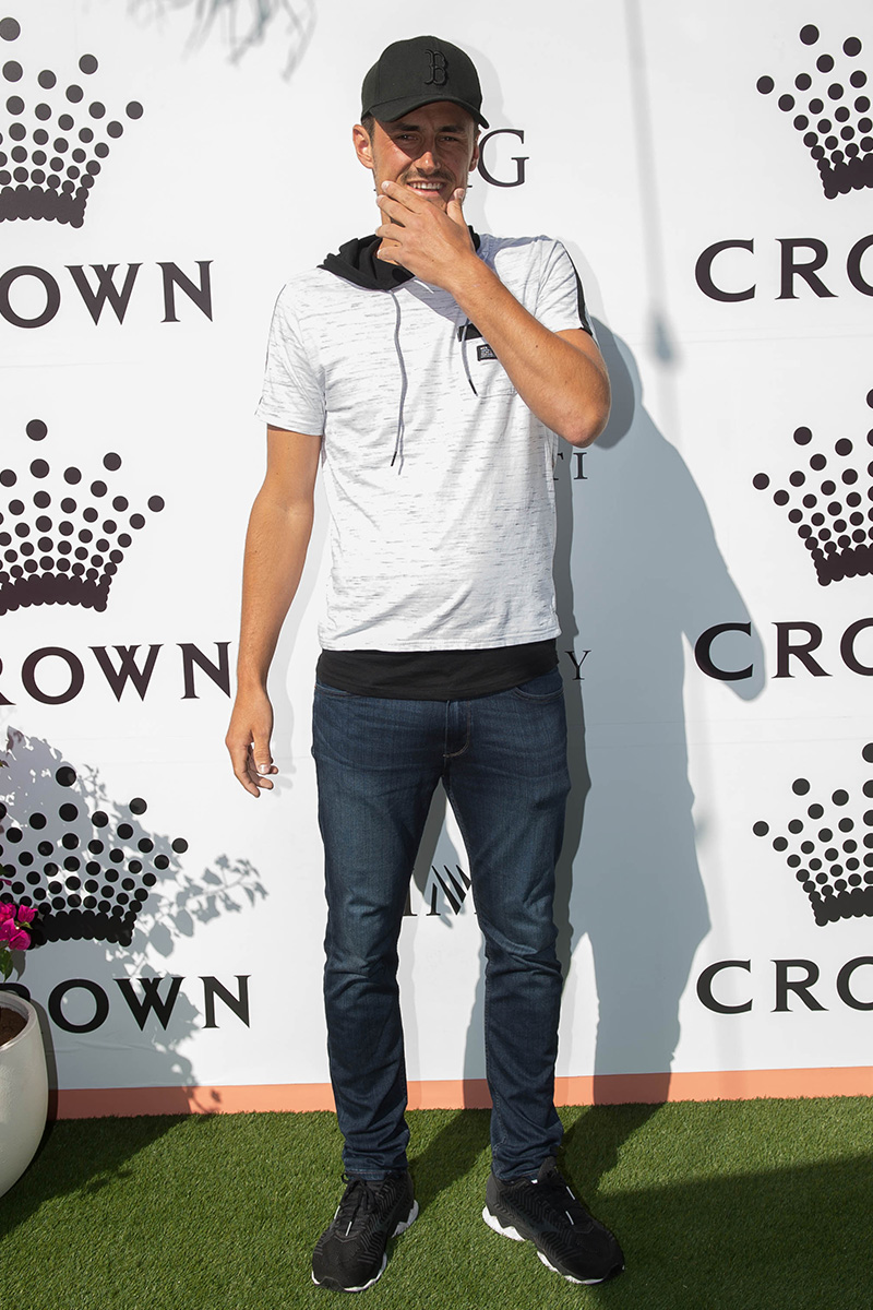 Australian Open tennis summer party Crown Aviary