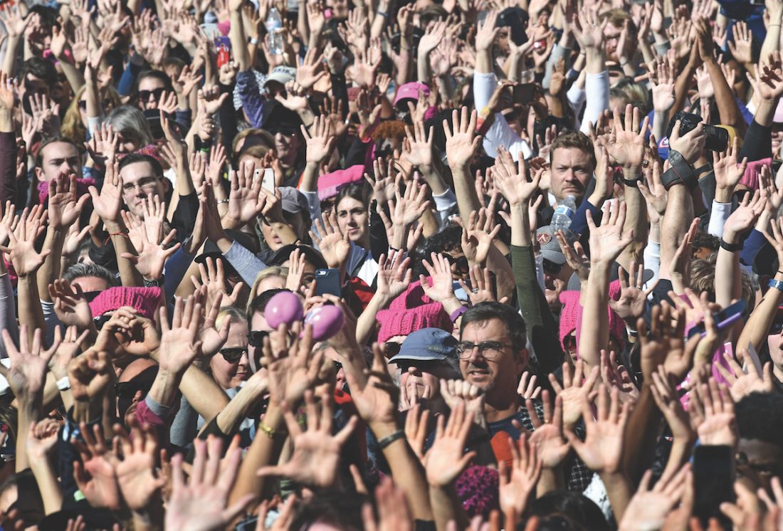 TOPSHOT-US-POLITICS-PROTEST-WOMEN