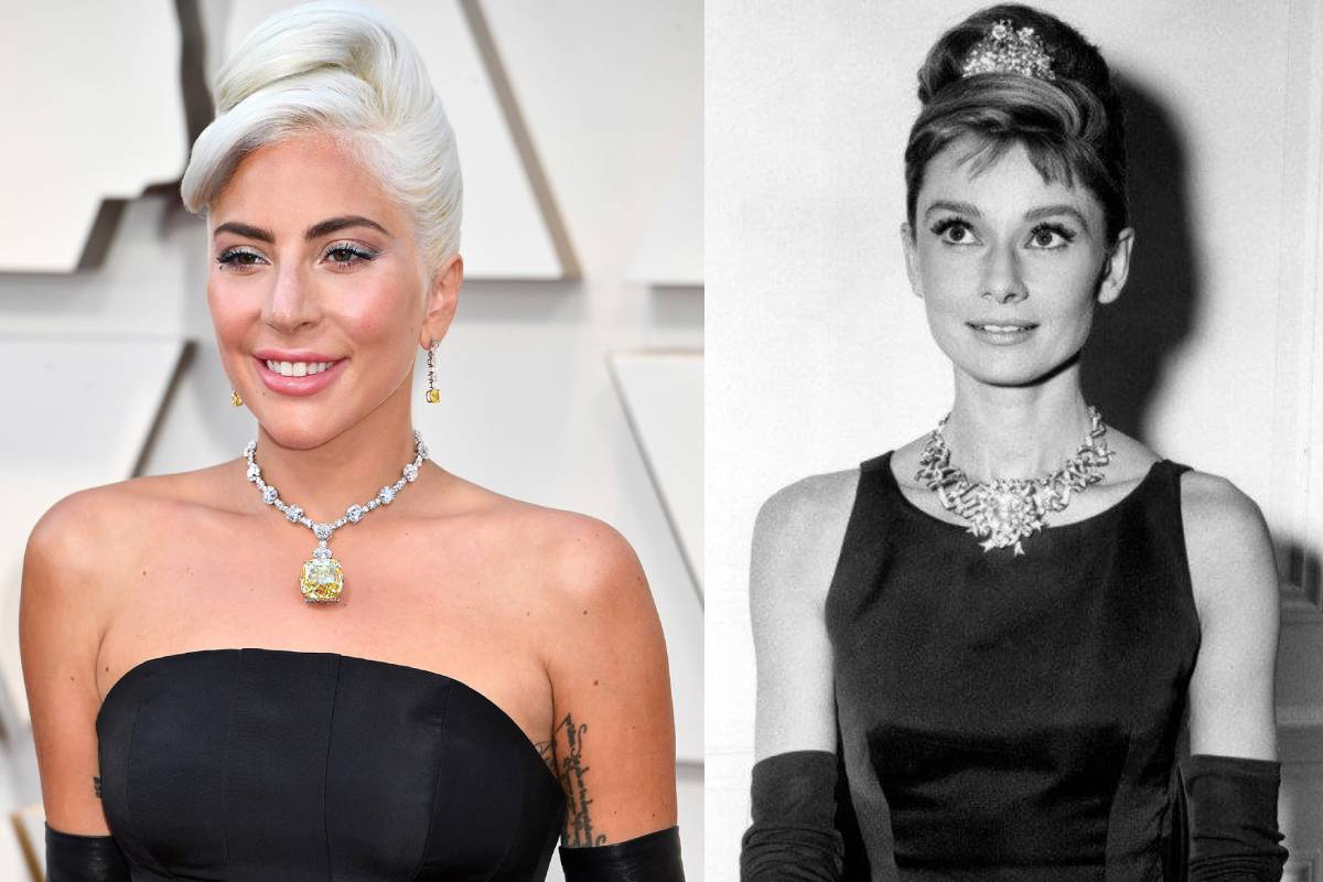 lady gaga tiffany necklace oscars