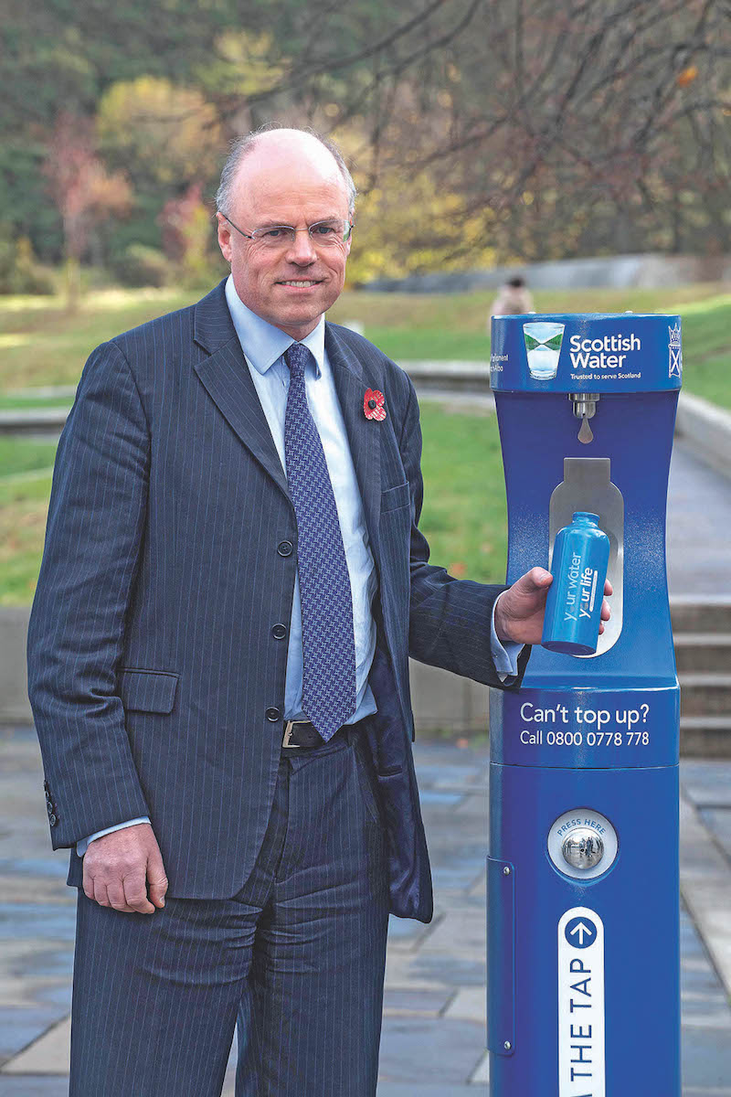 Douglas Millican CEO of Scottish Water
