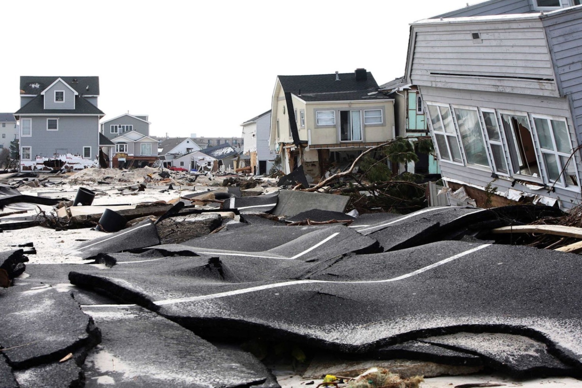 Hurricane Sandy devastation
