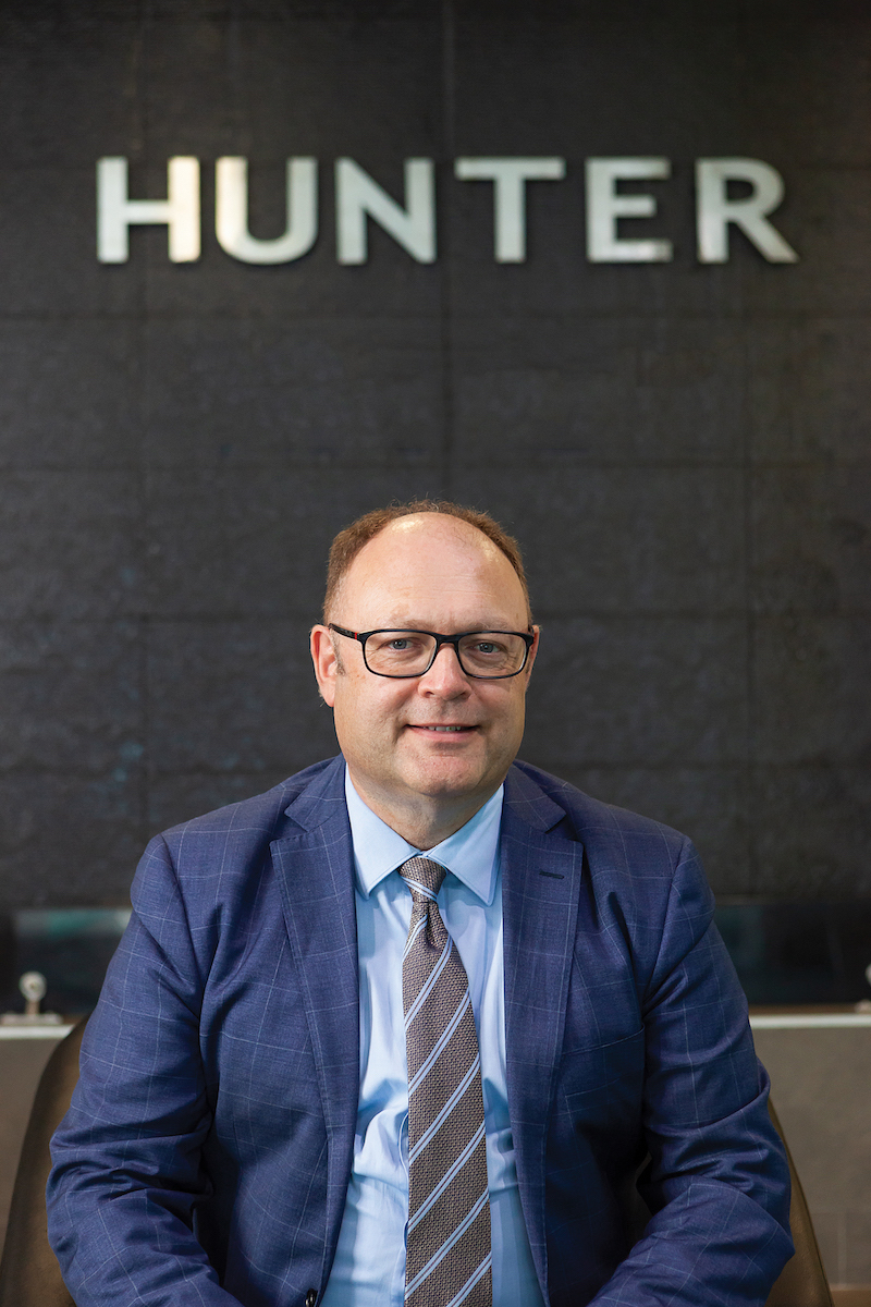 Dr Jim Bentley Managing Director of Hunter Water