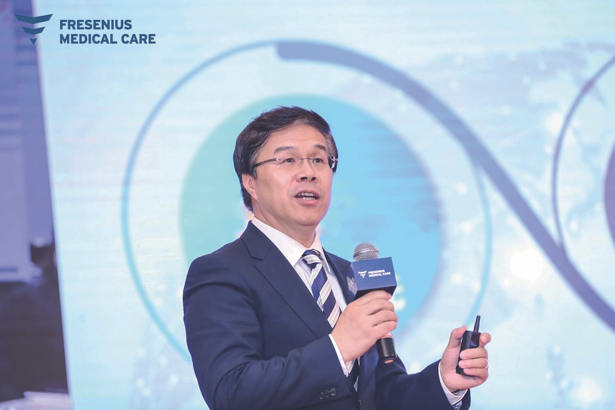 Alan Chen CEO of Fresenius Medical Care China