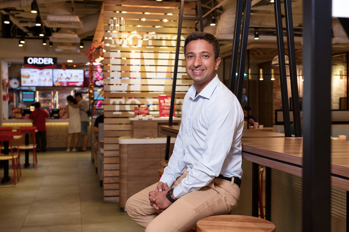 Dilip Roussenaly COO of Yum! Brands Asia