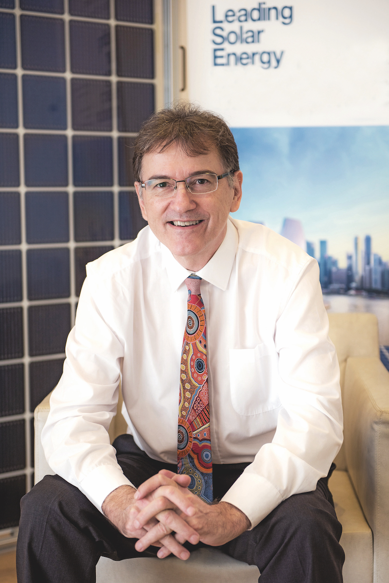 Professor Armin Aberle CEO of Solar Energy Research Institution of Singapore (SERIES)