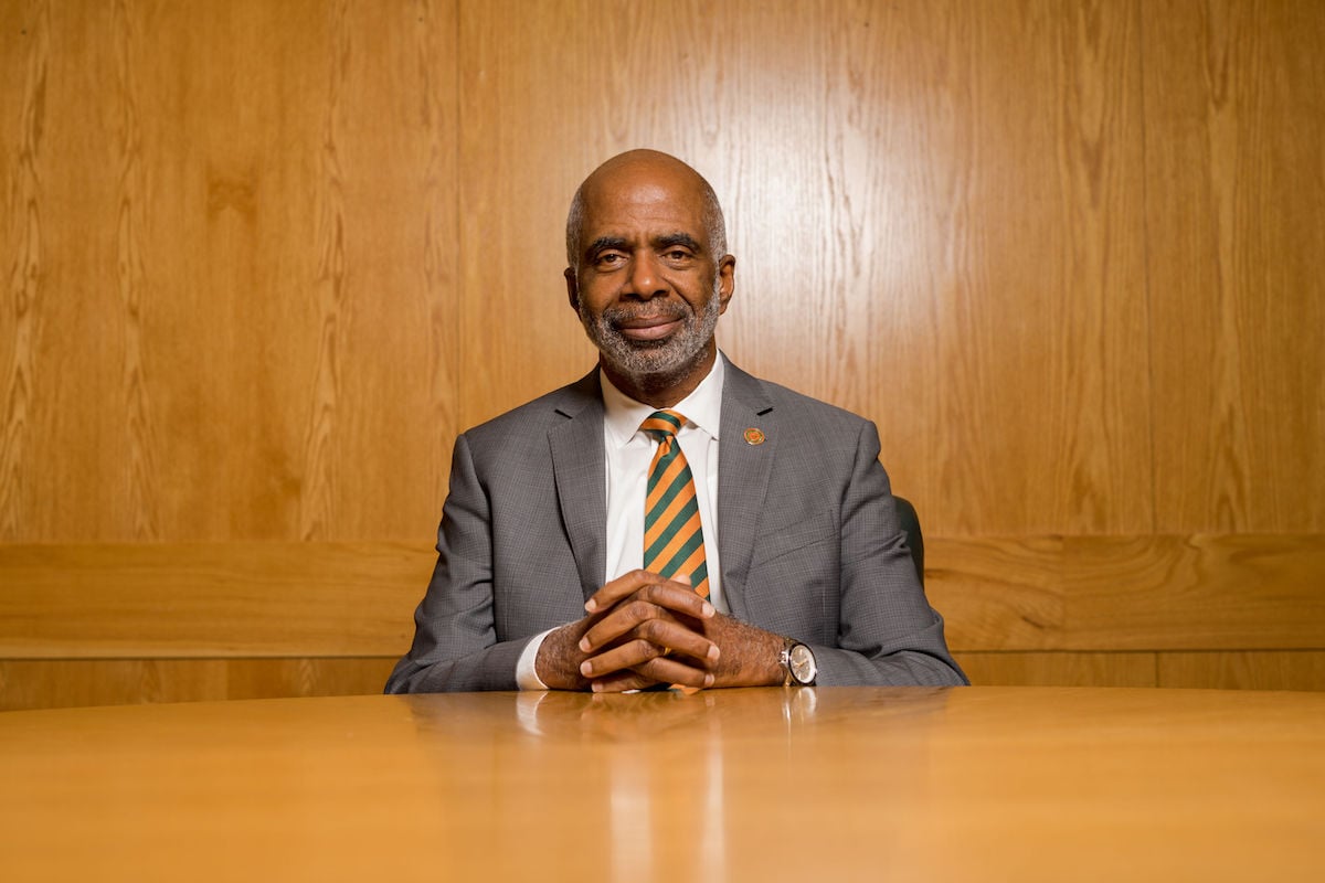 Larry Robinson President of Florida Agricultural and Mechanical University
