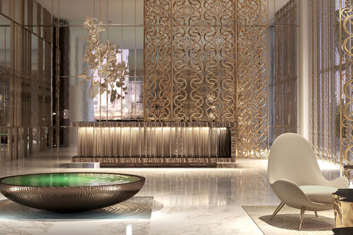 Elie Saab partners with Emaar to create luxury apartment in Dubai.