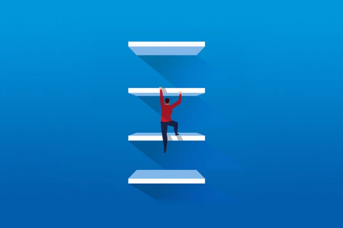 Man-climbing-ladder