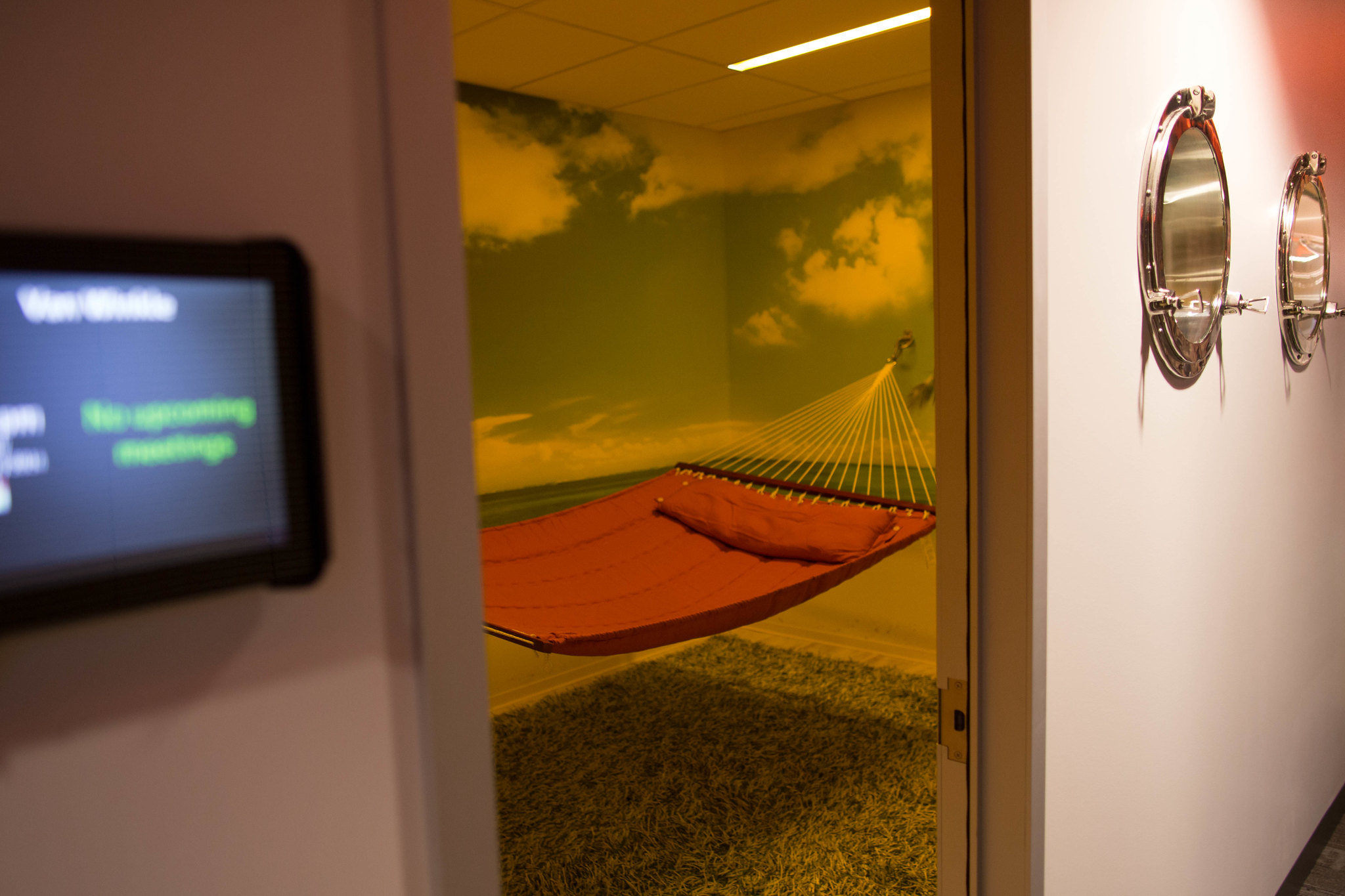 A nap room in a HubSpot office