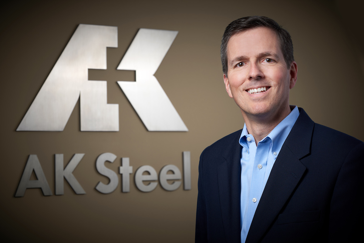 Roger Newport, CEO of AK Steel