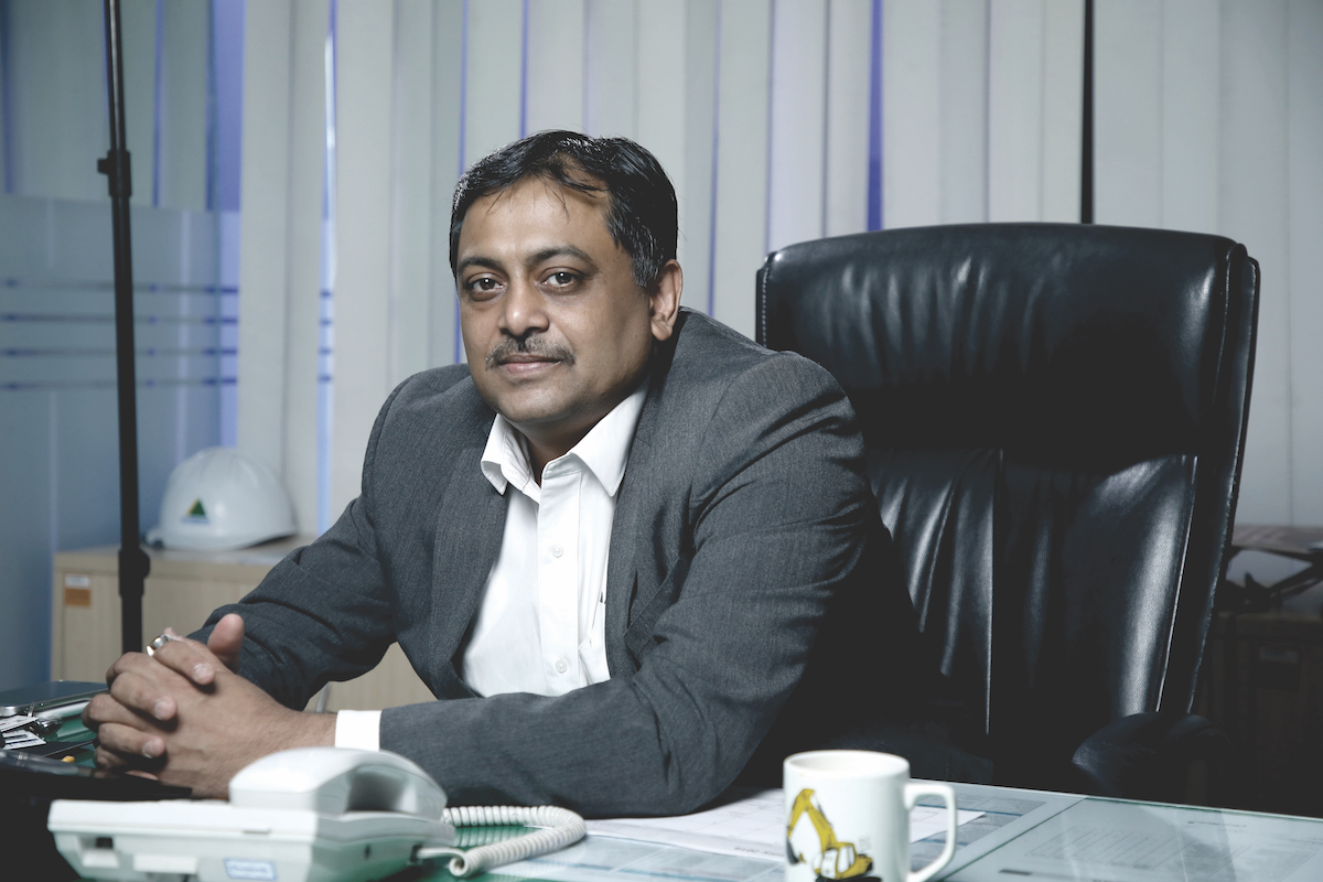 Anup Nair Vice President & Business Head of Hyundai Construction Equipment India
