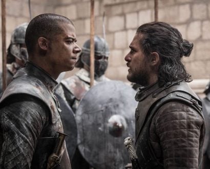 Jon Snow faces off against Grey Worm