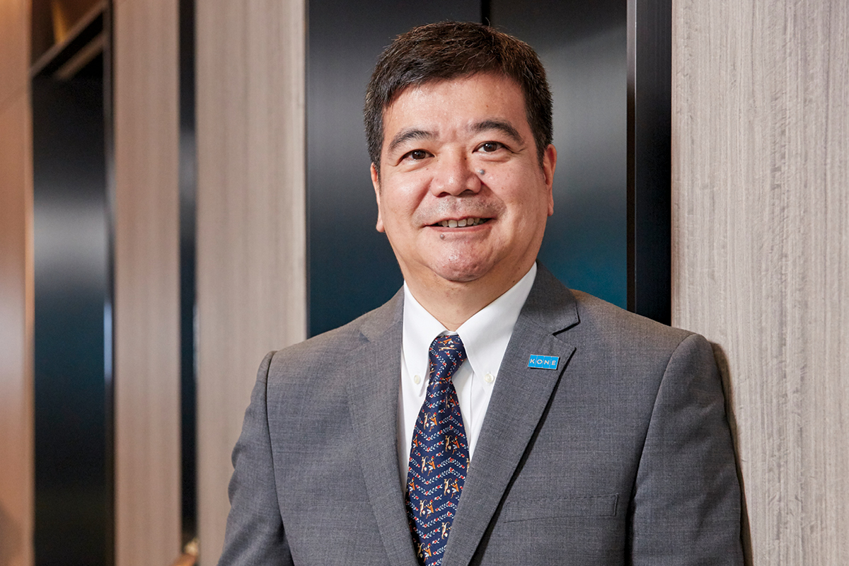 Henry Cheung, Managing Director of KONE Hong Kong