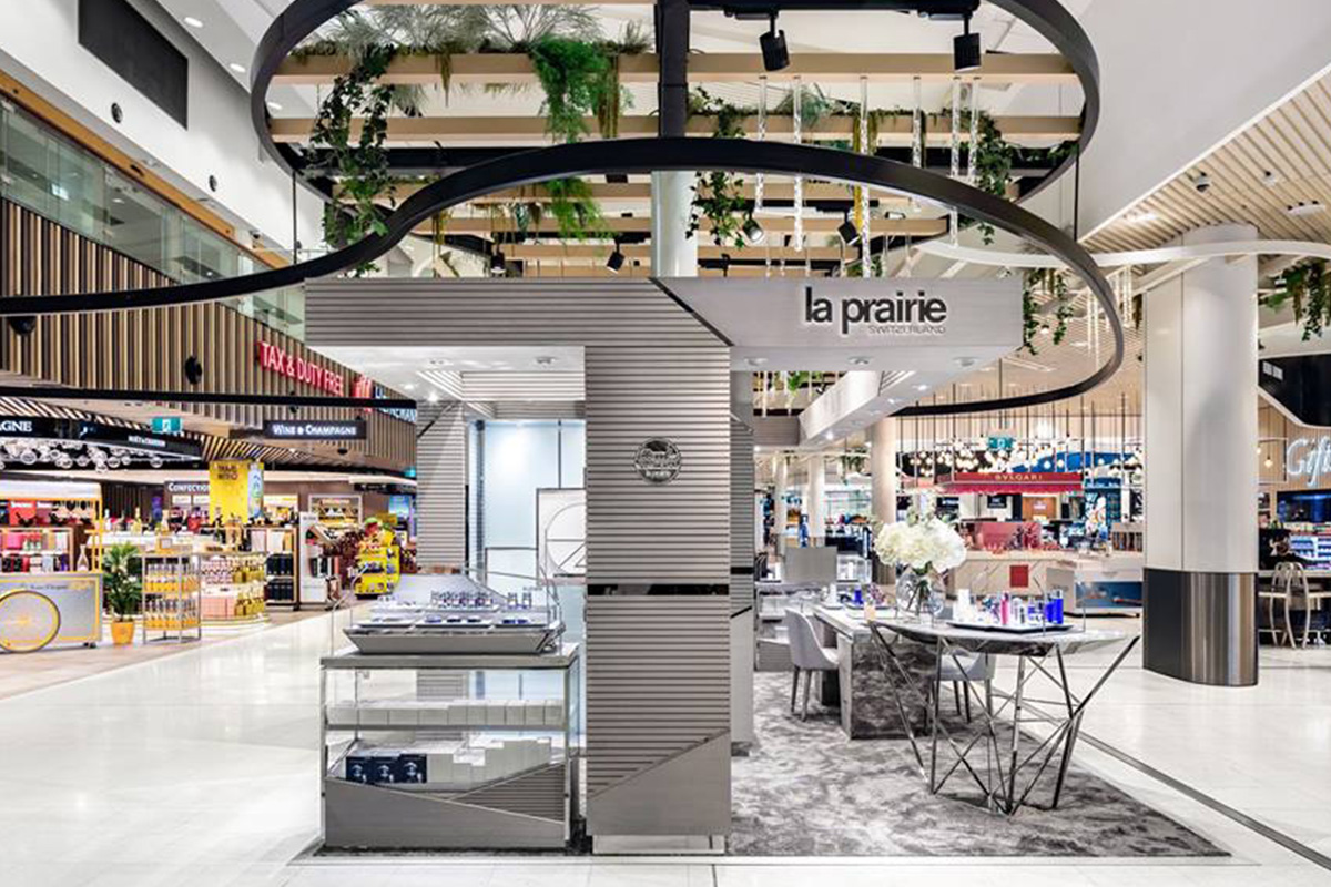 La Prairie is offering a world-first spa treatment experience at Sydney International Airport Departures
