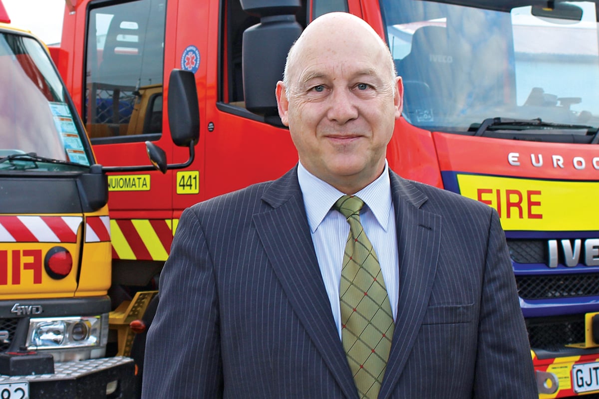 Rhys Jones, Chief Executive of Fire and Emergency New Zealand
