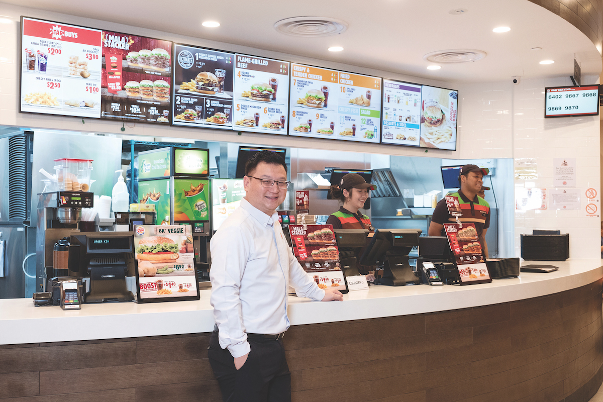 Chin Hou Goh, General Manager of Burger King Singapore