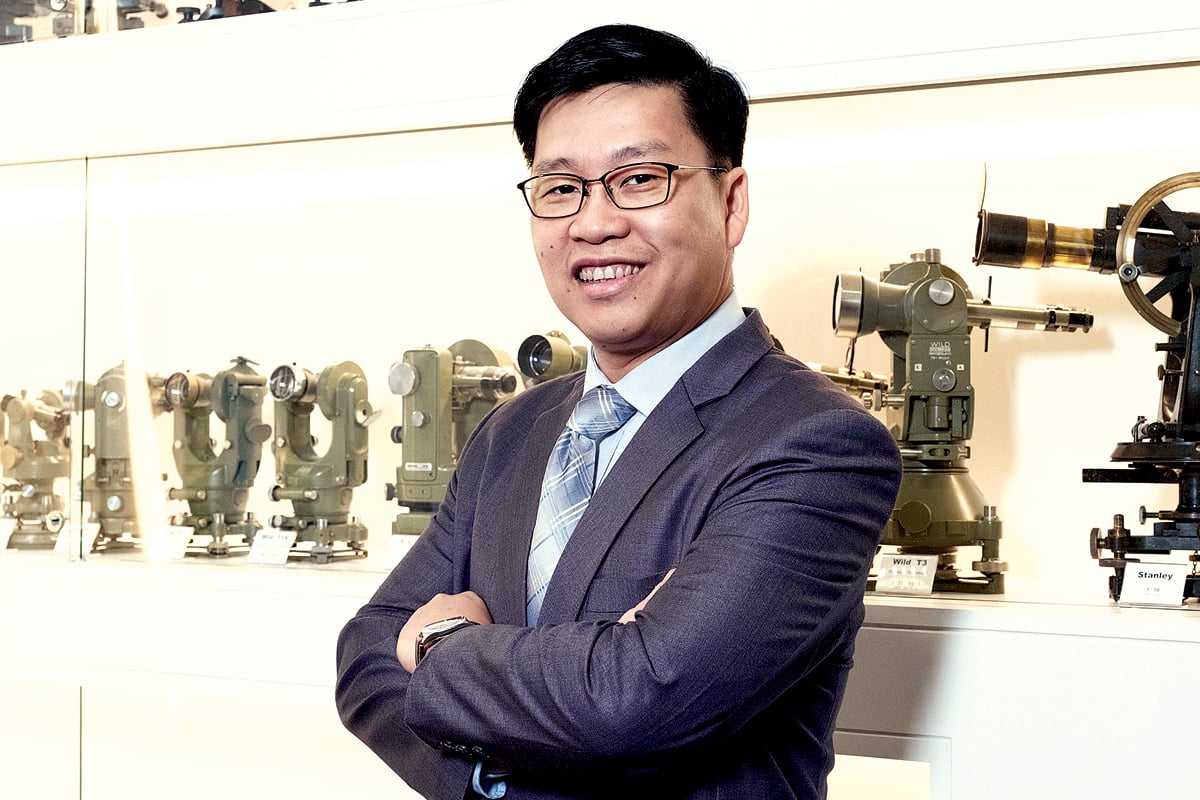 Chris Lee, Asia President of Leica Geosystems