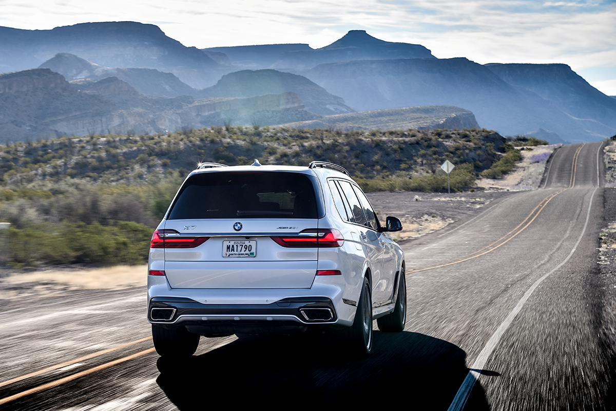 The new BMW X7 is big enough to live in