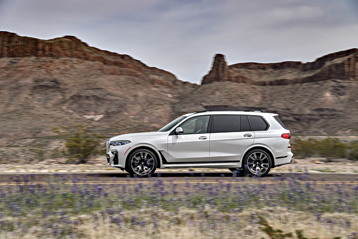 The new BMW X7 is big enough to live in