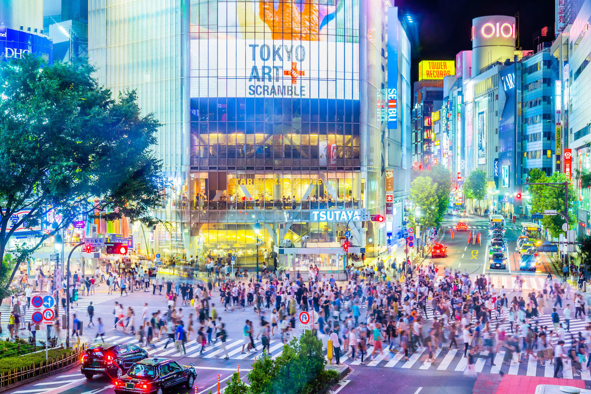 Shibuya crossing