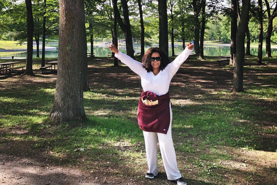 oprah-walk Jeff Bezos, Oprah Winfrey and Elon Musk: Inside their morning routines