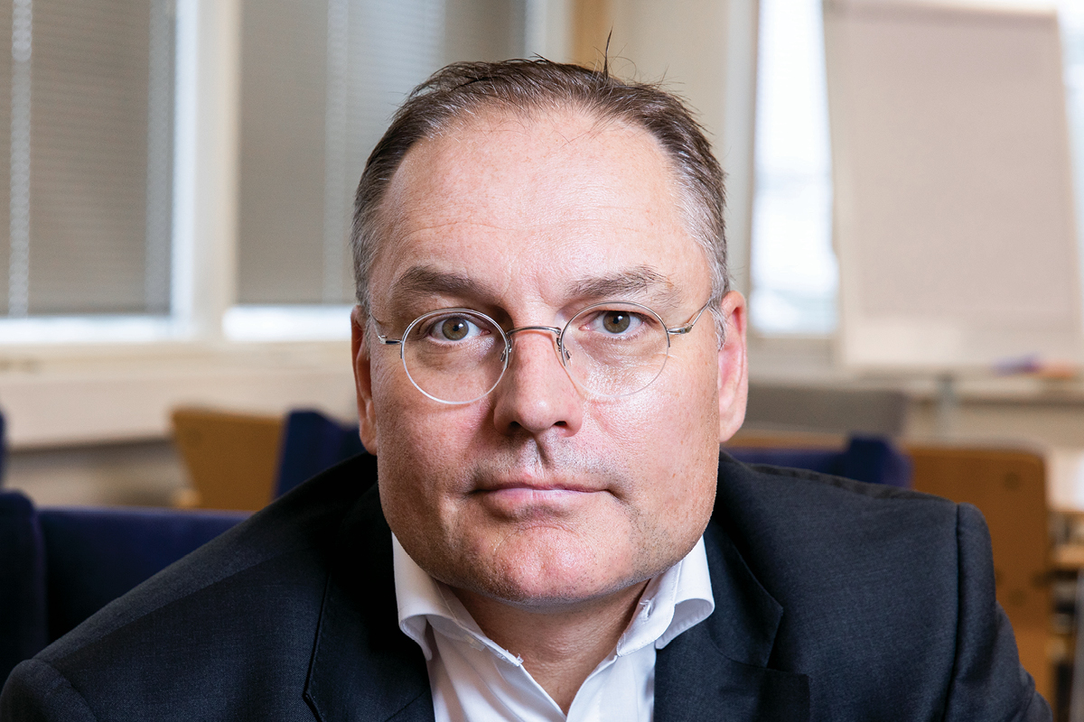 Olaf Bongwald, CEO of Valmet Automotive